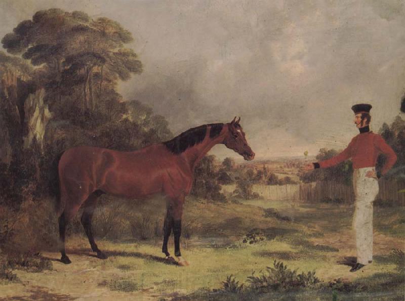John Frederick Herring The Man and horse Spain oil painting art